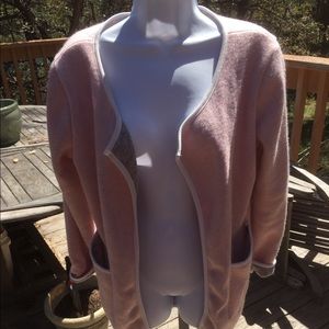 Blush Pink Open Cardigan